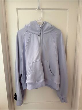 Women’s lululemon hooded scuba quarter zip